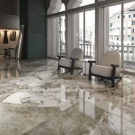 Керамогранитная плитка KERAMA MARAZZI Ониче (600х1195х11) камень, серая SG567722R (кв.м.)