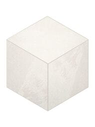 Мозаика Estima Luna Cube White LN00 (290x250) белый, неполиров. (шт.)