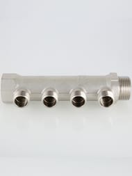Коллектор VALTEC 1" на 4 выхода 1/2"Н никель VTc.500.N.0604 — изображение 10