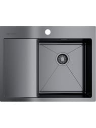 ����� Omoikiri AKISAME 65 GM-R (650�510�200) ������ �������/�������, ���� ������ �����.����� 4973098