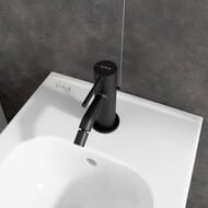 Смеситель для биде VitrA Minimax Round A4353636EXP однорычажный матовый черный латунь