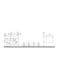 ����� ��� ���������� Duravit Ketho 600�410�385 ���������, 1 ����, ������� ���. KT642204343