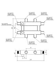 ��������� ��������� ��� ��������� Gidruss RMSS-40-2 �� 2 ������� 3/4, 90 ��
