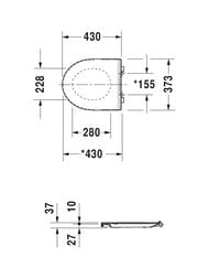 ������ ��������� Duravit  1 365�540�350��, ������������, ������� � �����������, ����� 45620900A1