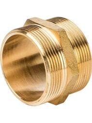 Ниппель STOUT 2"НН, латунь,  SFT-0003-000022