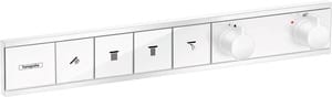 Смеситель для душа Hansgrohe RainSelect термостат 4 потребителя, внешн. часть, белый мат 15382700