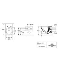 ������ ��������� Villeroy & Boch Subway 3.0 4670T0T2 (370�560�360) ������������, �������.��������