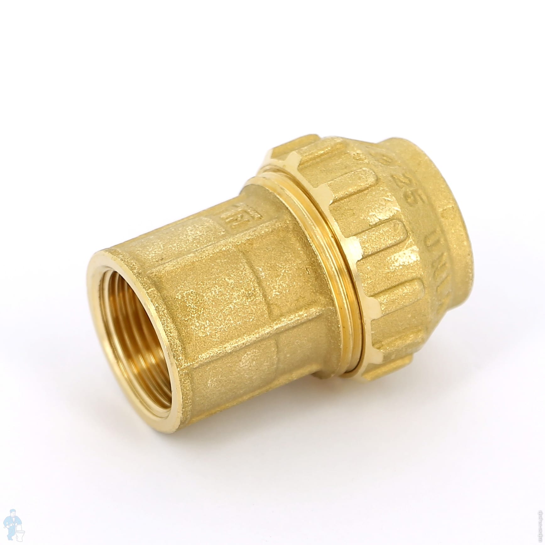 Соединитель Tiemme для труб ПНД, 32х1"В обжим, латунь | Афоня.рф, цена ...