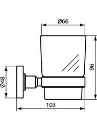 ������ � ���������� Ideal Standard IOM A9120XG ������, ������ �������/������ �������