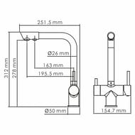 ��������� ��� ����� WasserKRAFT A8387 �������������, � ������� ��� �������� ����, ����: ������ ���
