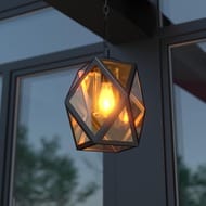 Уличный подвесной светильник Elektrostandard Ambra, черный
