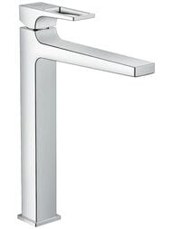Смеситель Hansgrohe Metropol 74512000 на раковину с клапаном, высота излива 260 мм, ручка-петля
