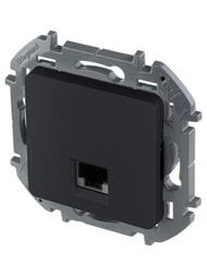 Розетка LEGRAND INSPIRIA компьютерная RJ 45 категория 5e  UTP антрацит 673828