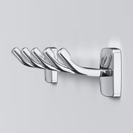 Комплект AM.PM Gem WK90EA Ванна 170х70, смеситель для ванны/душа, душевой комплект, набор крючков