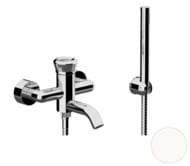 Смеситель для ванны Remer Element ET02BO, белый матовый — миниатюра 1