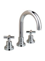 Смеситель для раковины Nicolazzi Mac Kinley 2208CR27 на 3 отверстия, хром, декор Monte Croce