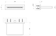 ����� ��������� Gessi Inciso 20293.238 ��� �����, ���������, ����� 152 ��, ����� ����������