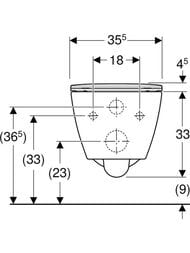 ������ ��������� Geberit Smyle Square (355�540�330) ������������, � ��������, ����� 500.685.01.2