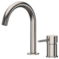 Смеситель для раковины Remer X Style INOX SSX57, нержавеющая сталь матовая