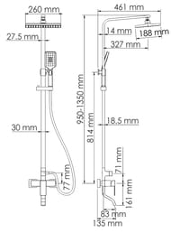 ������� ������� WasserKRAFT A16501 ������������� ���������, �������/������ ���, ����