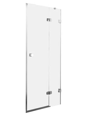 Душевая дверь RAVAK BRILLIANT BSD2-100 A-R (990-1005x1950) распашная правая, стекло,хром+Transparent
