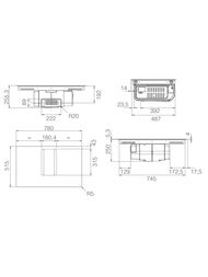 �������� ����������� ELICA Nikolatesla Alpha B BL/A/78 ��������, 780�515 ��, ���., ������ PRF0193270