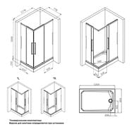 ������� ���������� AM.PM Func Square Slide 778�1178�2000 ������/������ ���������� W84G-403-12080-B�