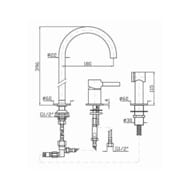 ��������� ��� ����� Zucchetti Pan ZP6278 � ���������� �������, ��������� ����� � �����, ����