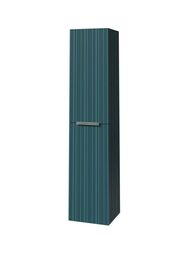 Шкаф-пенал Caprigo RAIN L (350х332х1600) подвесной, 2 двери, цвет Море 36550L-SF013