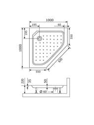 ������� ������ RGW STYLE (1000�1000�220) ��������, �����, � �������, ����� 16180500-11
