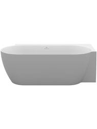 Ванна акриловая RAVAK FREEDOM Corner II TEC R CC81500000 1750x860 пристенная, цвет: серый/слив белый