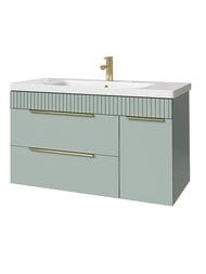 Тумба под раковину Caprigo MONBAR-Smalty 100 (976х446х550) 2 ящика 1 дв спр 36315Reml-043.000.00.20