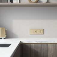 Рамка на 3 поста Werkel Slab (шампань софт) W0032911