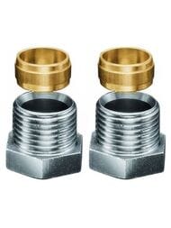 Присоединительный набор Oventrop 1/2"Нх15мм, комплект концовок,   1016853