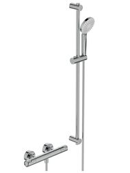 Смеситель для душа Ideal Standard CERATHERM T50 A7218AA термостат, душевой гарнитур, штанга 900мм — миниатюра 1