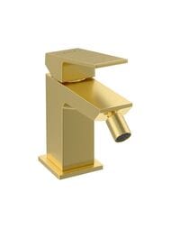Смеситель для биде VitrA Minimax Square A4372625EXP однорычажный брашированное золото латунь