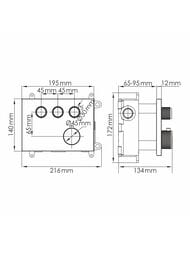 ��������� ��� �����/���� WasserKRAFT Dinkel 5858 Thermo ������������, ����������������, ����