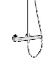 Душевая система Hansgrohe Vernis Blend 26089000 1jet термостат, EcoSmart, верхний и ручной душ, хром — изображение 4