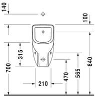 ������� Duravit No.1 305�290��, � ����������, ����� 2818300000