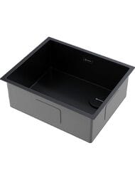 Мойка Omoikiri TAKI 54-U/IF-GB SIDE SF (540х440х200) унив.монтаж, угловой слив, графит 4997036