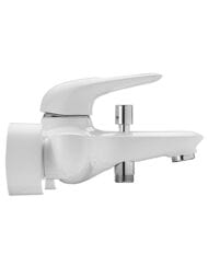 Смеситель Grohe EuroStyle 33591LS3 для ванны, однорычажный, настенный, белый