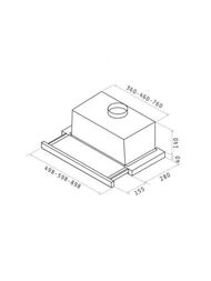 ������� JETAIR Aurora LX/WH/F/60 (598�280�180) 650 �3/�, 121 ��, ����� PRF0045669C