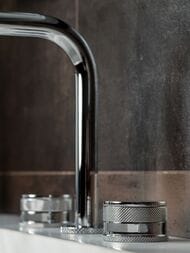Смеситель Boheme Prestige 152-CR-PR для раковины, на 3 отверстия, двухзахватный, хром — изображение 7