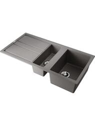 ����� Omoikiri KITAGAWA 100-2 GR (1000�510�200) 1.5 ����, ������������, ����. leningrad grey 4993804