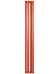 Радиатор стальной Empatiko Takt S2 двухтруб 1786х252х96 6 сек бок.подкл, 2162Вт, Friendly Red