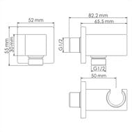 Шланговое подключение WasserKRAFT A125