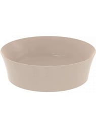 Умывальник IPALYSS Ideal Standard (400х400х120) накладной, без перелива, цвет mink E1398V8