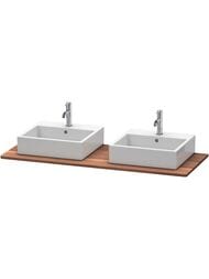 ���������� Duravit XSquare 1400�550�20 2 ������, ������ ������, ������������ ���� XS064GB7777