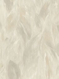 Обои виниловые на флизелине Rasch Natural Colors (0,53х10,05) ткань, листья, молочные 537338 (рул.)