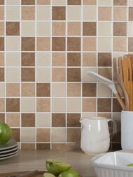 Мозаика Starmosaic Beige Matt 48х48 (306х306х6) бежевый микс  STWB61133 (шт.) — изображение 3